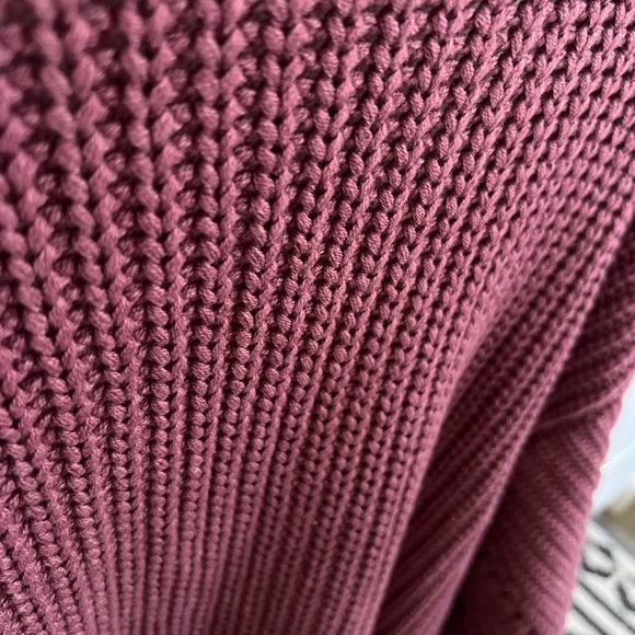 By Together: Chunky Knit Cardigan Sweater with Pockets - Picture 6 of 6